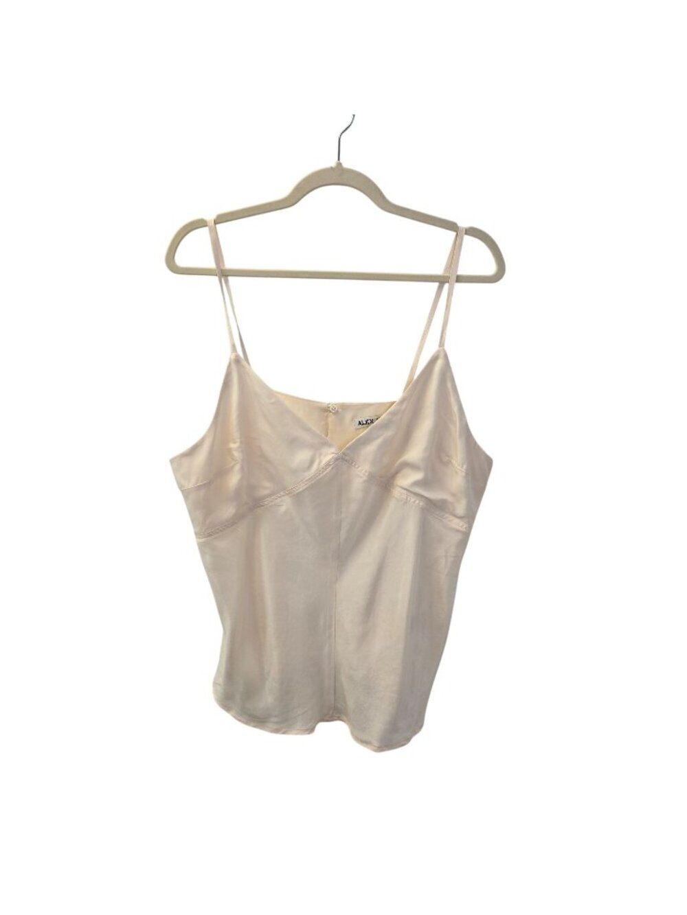 Alex Mill Jenny Cupro Blend Camisole Crop Top Size L/XL